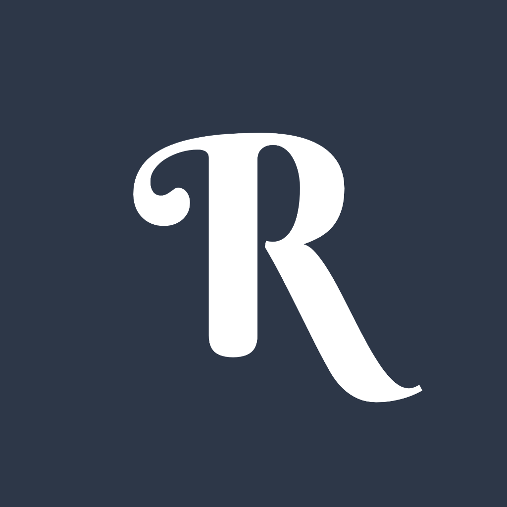 Loading stylized R icon